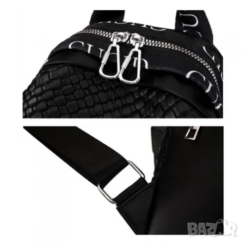 Дамска чанта раница Leonor Beige, снимка 5 - Чанти - 47923426