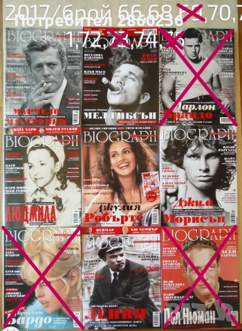 Списания Biograph, снимка 7 - Списания и комикси - 51840781