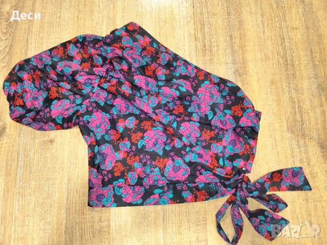 къс топ на Shein 