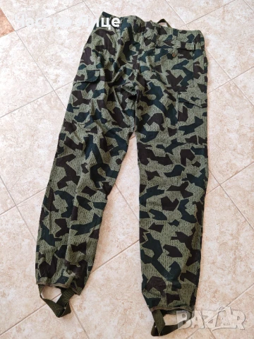 Супер Рядък Български Военен Камуфлажен Соц Панталон , снимка 2 - Антикварни и старинни предмети - 50445038