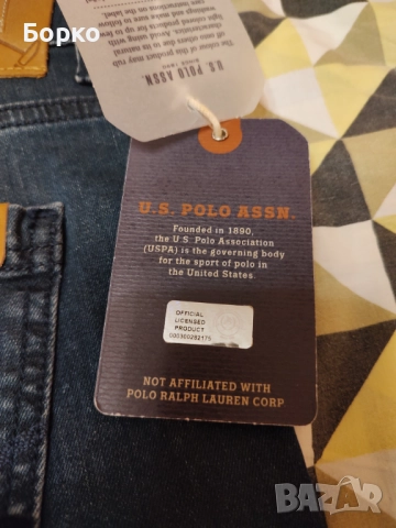 U.S.Polo Assn.-мъжки дънки XL, снимка 6 - Дънки - 51772609