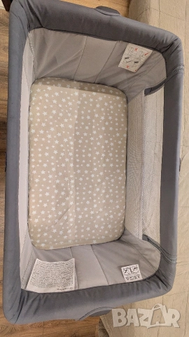 Бебешка кошара с падаща страна Chicco - Next 2 Me Essential, снимка 4 - Бебешки легла и матраци - 52445471