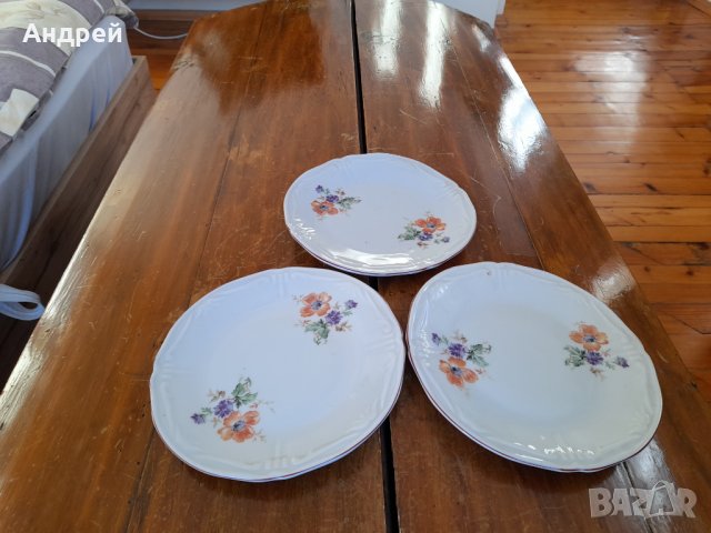 Стара порцеланова чиния,чинии #14 , снимка 1 - Антикварни и старинни предмети - 35271066