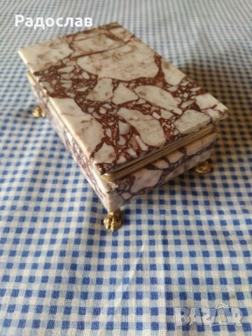 стара кутия за бижута , снимка 4 - Декорация за дома - 37359802