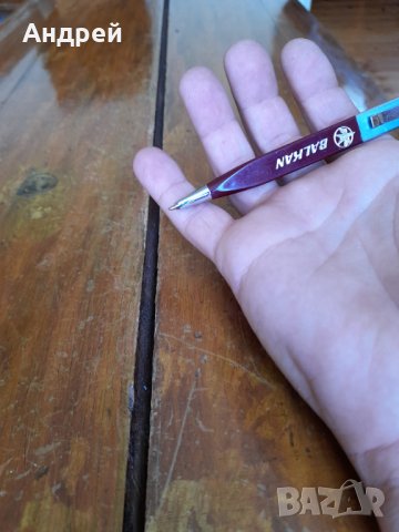 Стара писалка,химикалка БГА Балкан,Balkan #2, снимка 5 - Други ценни предмети - 33901175