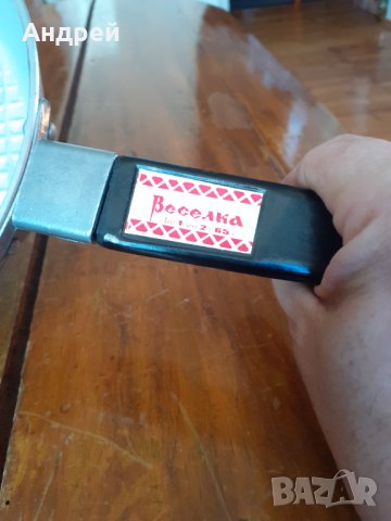 Стар алуминиев тиган Веселка, снимка 6 - Други ценни предмети - 31748252