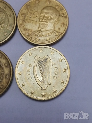 лот 50 евро-цента различни държави, снимка 2 - Нумизматика и бонистика - 53938484