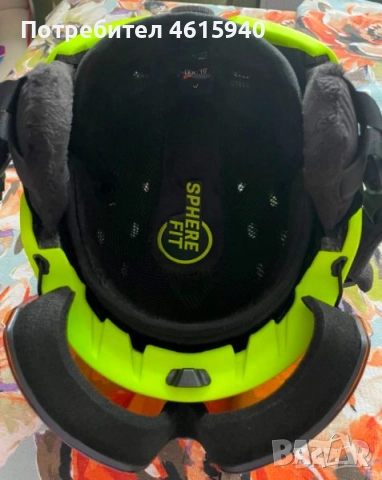 Каска за екстремни спортове HEAD RADAR BLACK  LIME с визьор XL = № 60-63, снимка 7 - Зимни спортове - 51970835