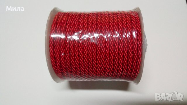 Шнур 3 мм, снимка 4 - Декорация за дома - 33555320