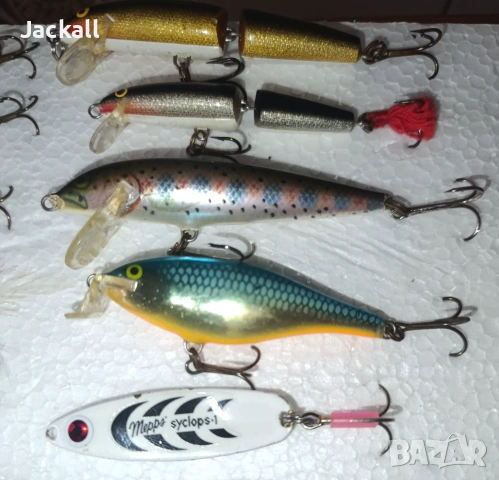 Воблер Rapala Original Floater, Countdown, Jointed, X-rap, SSR, Mepps Syclops, Blue Fox, спининг, снимка 4 - Стръв и захранки - 53180410
