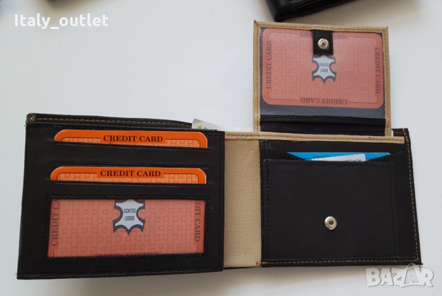 Нов портфейл естествена кожа / цветове и модели Страхотен Подарък, снимка 13 - Портфейли, портмонета - 30787591