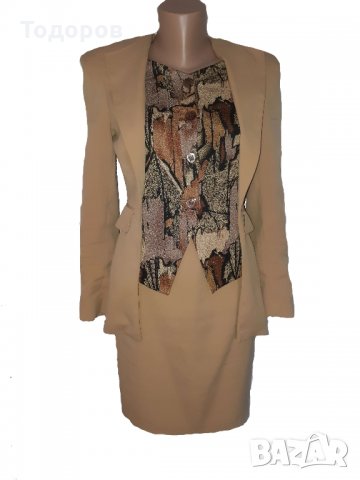 ДАМСКИ  КОСТЮМ на "РОСИ ФЕШЪН" № 42 НАМАЛЕН, снимка 2 - Костюми - 30548494