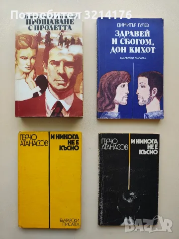 Здравей и сбогом, Дон Кихот - Димитър Гулев