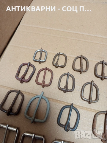 Стари Ръчно Изработени Тока Катарами За Колани 40бр. Номер 592., снимка 5 - Антикварни и старинни предмети - 53205585