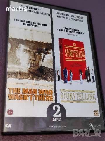 The Man Who Wasn't There/Storytelling DVD, снимка 1 - DVD филми - 42434962
