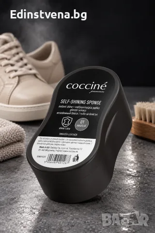  Coccinè Self-Shining Sponge Гъба за блясък на кожени обувки, неутрална