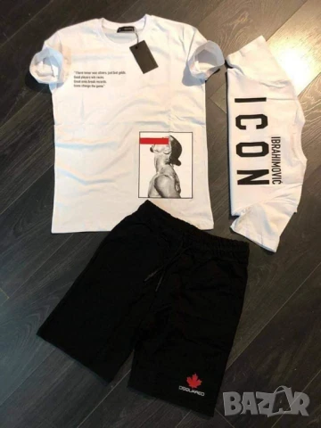 Мъжки летен екип на едро dsquared2 calvin klein adidas moncler amiri, снимка 2 - Други - 51148565