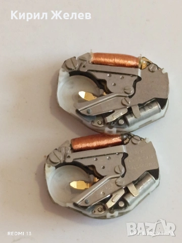 Лот 9 броя механизми за кварцови часовници стари за части КОЛЕКЦИЯ 43605, снимка 3 - Антикварни и старинни предмети - 54144263