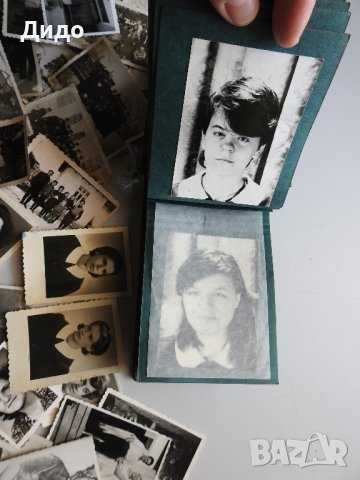 90 бр. Лот стари черно-бели снимки + албум, снимка 6 - Колекции - 40437772
