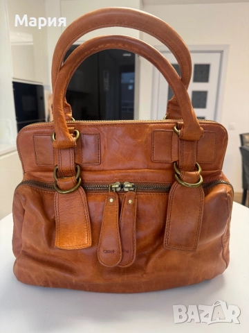 Красива чанта “Chloe“ от чиста кожа 