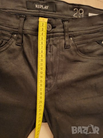 Черни дънки на REPLAY р-р 29/32, снимка 14 - Дънки - 44309800