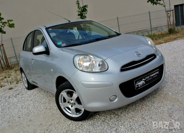 Nissan Micra 1.2i* РЕГИСТРИРАН* КЛИМАТРОНИК* АВТОПИЛОТ* ЕВРО 5, снимка 5 - Автомобили и джипове - 55987319