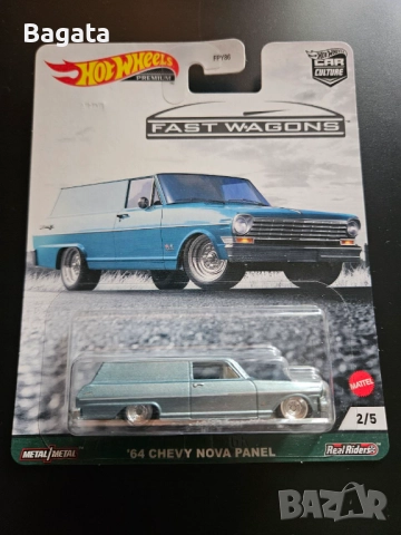 Hot Wheels Premium '64 Chevy Nova Panel – 1:64