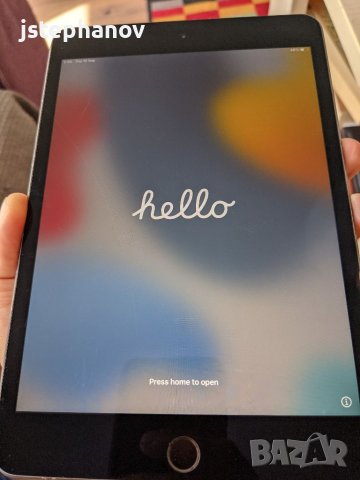 Apple iPad Mini 5 64Gb, WiFi + 4G, отключен, със зарядно, снимка 2 - Таблети - 38171355