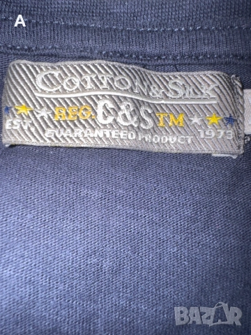 Фенска тениска от Cotton & Silk , снимка 2 - Тениски - 54348780