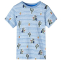Детска тениска, син микс, 116（SKU:12476, снимка 1 - Детски тениски и потници - 44712499