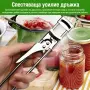 Регулируема отварачка за буркани и капачки, снимка 6