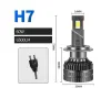 LED диодни крушки H7 Х7, 12V 120W, 13000lm за фарове Canbus, снимка 2