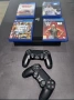 PlayStation 4 Pro (PS4 Pro) – като нов, с 2 джойстика + 4 игри, снимка 3