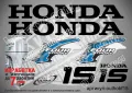 HONDA 25 hp Хонда извънбордови двигател стикери надписи лодка яхта, снимка 7