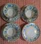Сет 3 бр. и чинийки 4бр. от фин костен порцелан с позлата на MZ Altrohlau CMR Чехословакия , снимка 10