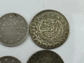 Сребърни османски монети 6 броя, снимка 10