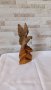 Стара дървена фигура - Орел - дърворезба, снимка 4