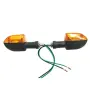 Оранжев единичен мигач за мотор с ниска консумация 12V, снимка 2