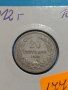 Монета 20 стотинки 1912 година Княжество България - 17746, снимка 2