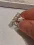 Пръстен сребро 925 цена 12€ нов с 3 циркония , снимка 2