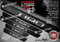ПРАГОВЕ карбон FIAT BRAVO фолио стикери fipb, снимка 13