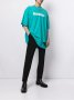 BALENCIAGA Destroyed Flatground Logo Print Oversized Мъжка / Дамска Тениска size XXS (M), снимка 4