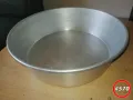 Продавам голяма кръгла алуминиева тава 35/10см #570, снимка 1