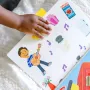 Дървена дъска за активности с повдигане на капаците Melissa & Doug Blues Clues, снимка 5