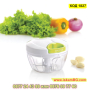 Nicer Dicer Plus Speedy Chopper - Ръчен чопър за плодове и зеленчуци - КОД 1827, снимка 5