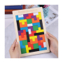 3541 Монтесори пъзел Дървен тетрис, снимка 2