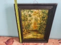 Картина масло върху фазер Христо Иванов, снимка 6