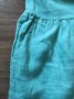 Ленен панталон под коляното, снимка 4
