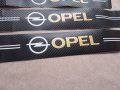4 броя карбонови стикери за прагове с жълто лого на Опел Opel кола автомобил джип ван пикап бус , снимка 5