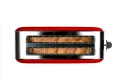 Тостер Двуредов  VINTAGE RED 1400w, снимка 2